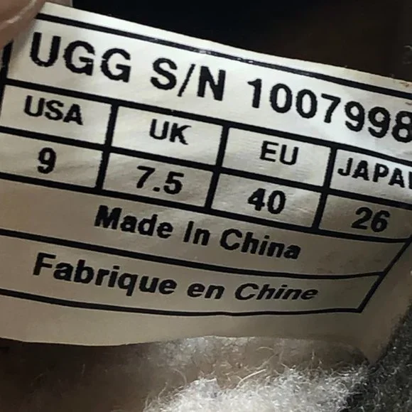 UGG Womens Haylie Brown Leather Shearling Fur Boat Shoes - Picture 7 of 9